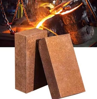 Yüksek sıcaklığa dayanıklı Magnezyum tuğlaları Rongsheng Refractory Magnesium Tuğlaları Çimento için Döner Fırın Sinterleme Bölgesi