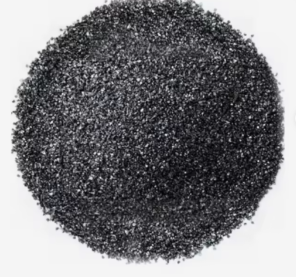 Yüksek Kalite Siyah Silikon Karbid Zümrüdü Tozu 97-99% Saflık Sic Sıkıştırıcı Refractory Poliş Silikon Karbid Çakıl