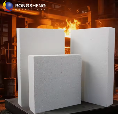 Furnace Kiln Boiler Refractory Materials Ceramic Fibre Board 1260C 1430C Aluminum Silicate Insulation Boards